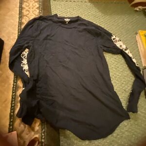 Hollister long sleeve with flower design